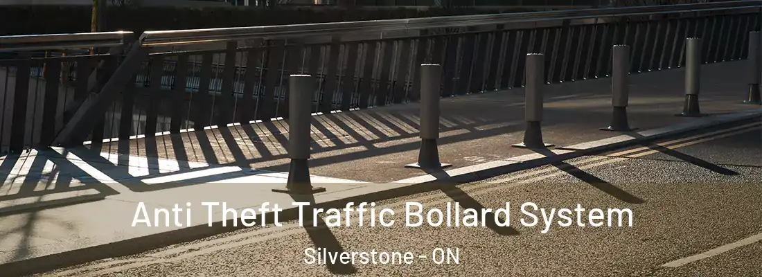  Anti Theft Traffic Bollard System Silverstone - ON