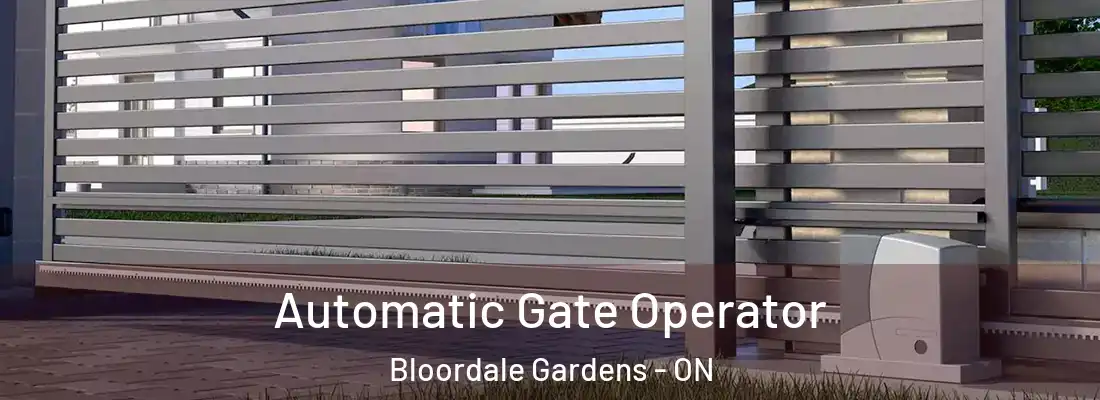  Automatic Gate Operator Bloordale Gardens - ON