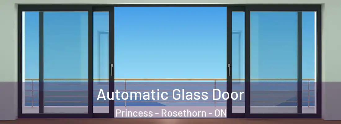  Automatic Glass Door Princess - Rosethorn - ON