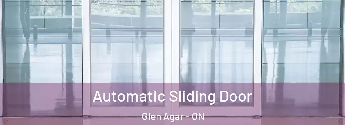  Automatic Sliding Door Glen Agar - ON