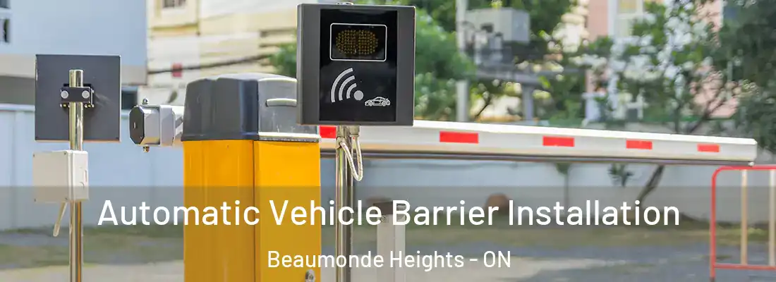  Automatic Vehicle Barrier Installation Beaumonde Heights - ON