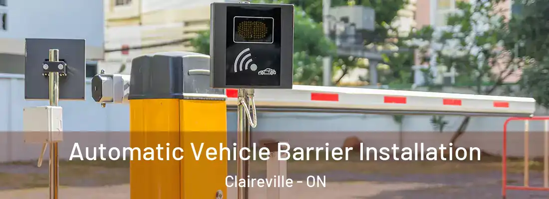  Automatic Vehicle Barrier Installation Claireville - ON