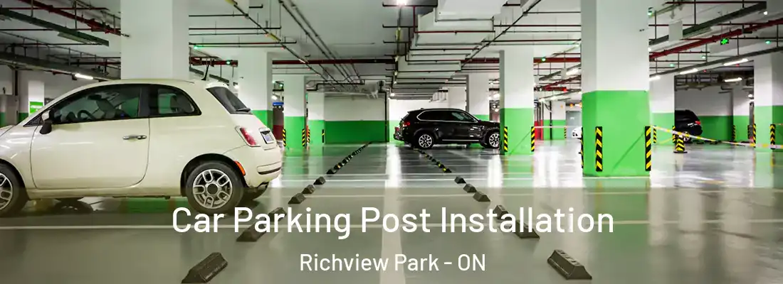  Car Parking Post Installation Richview Park - ON