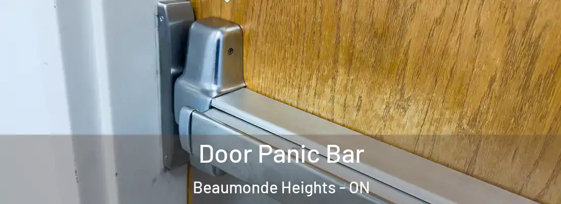  Door Panic Bar Beaumonde Heights - ON