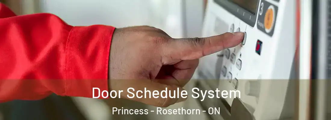  Door Schedule System Princess - Rosethorn - ON