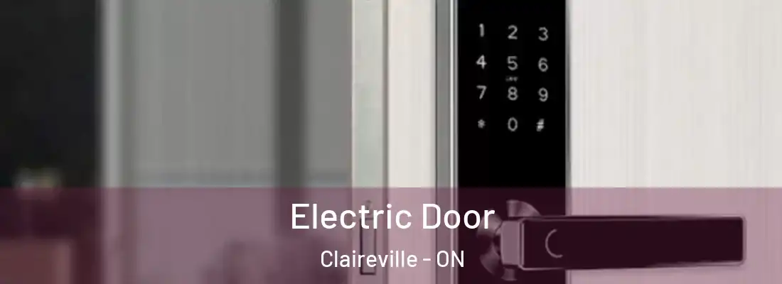  Electric Door Claireville - ON