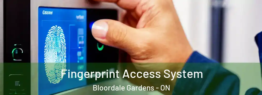  Fingerprint Access System Bloordale Gardens - ON
