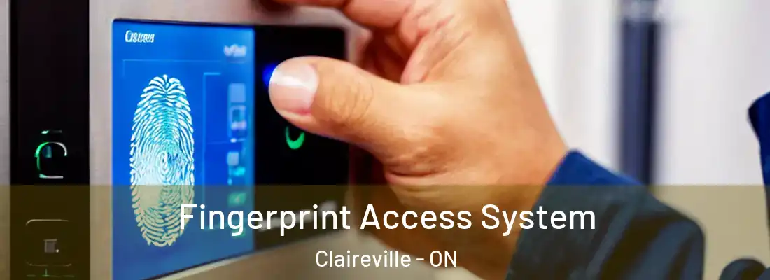  Fingerprint Access System Claireville - ON