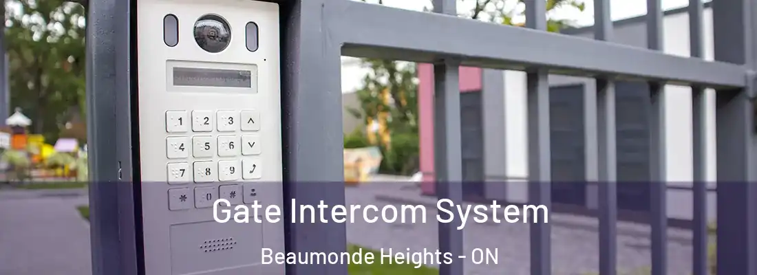  Gate Intercom System Beaumonde Heights - ON