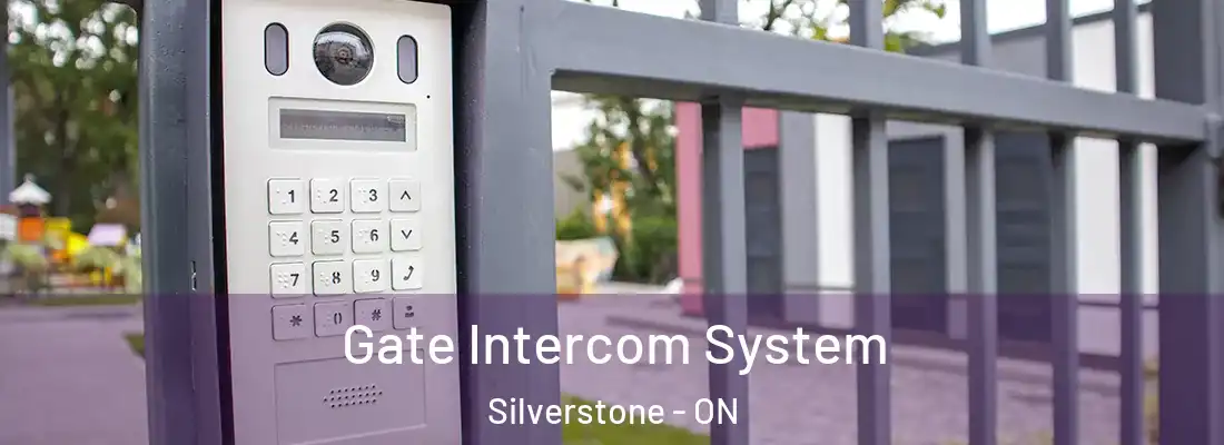  Gate Intercom System Silverstone - ON