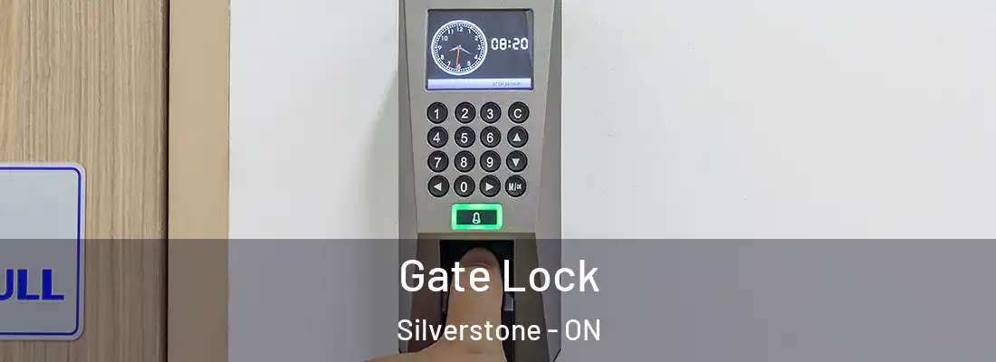  Gate Lock Silverstone - ON