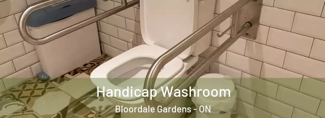  Handicap Washroom Bloordale Gardens - ON