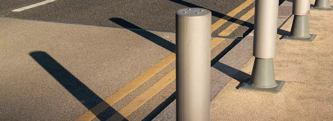 Custom Retractable Barrier Column Installations in Thorncrest Village, ON