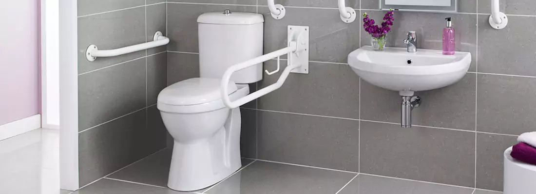 Modern Handicap Bathroom Solutions with Safety Features in The Elms, ON