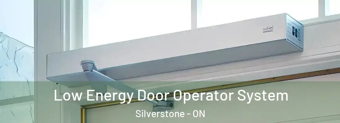  Low Energy Door Operator System Silverstone - ON