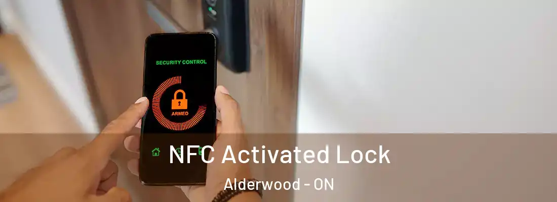  NFC Activated Lock Alderwood - ON