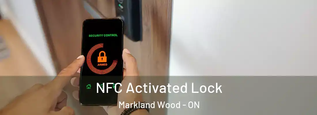  NFC Activated Lock Markland Wood - ON