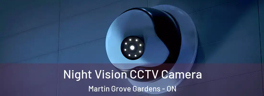  Night Vision CCTV Camera Martin Grove Gardens - ON