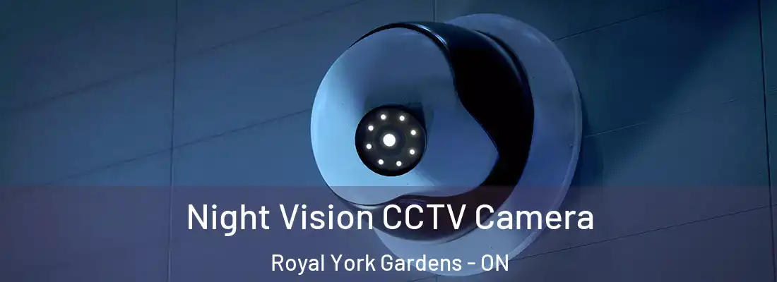  Night Vision CCTV Camera Royal York Gardens - ON