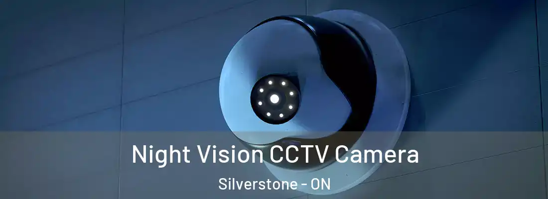  Night Vision CCTV Camera Silverstone - ON