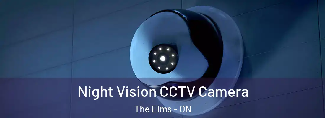  Night Vision CCTV Camera The Elms - ON
