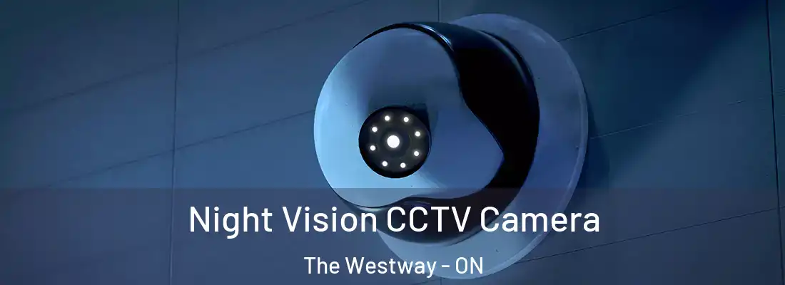  Night Vision CCTV Camera The Westway - ON