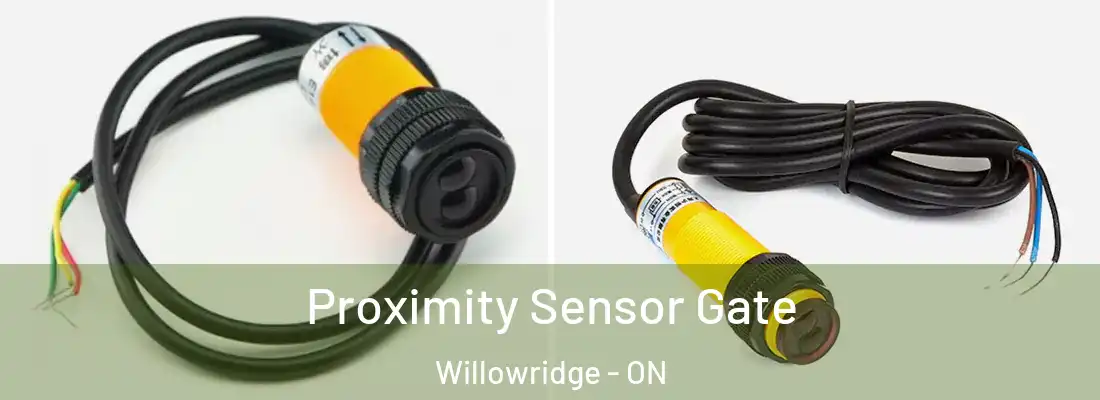  Proximity Sensor Gate Willowridge - ON