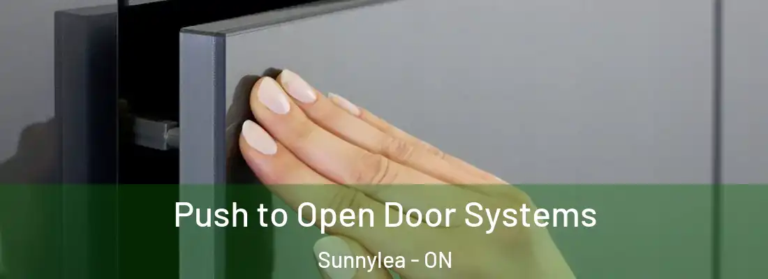  Push to Open Door Systems Sunnylea - ON