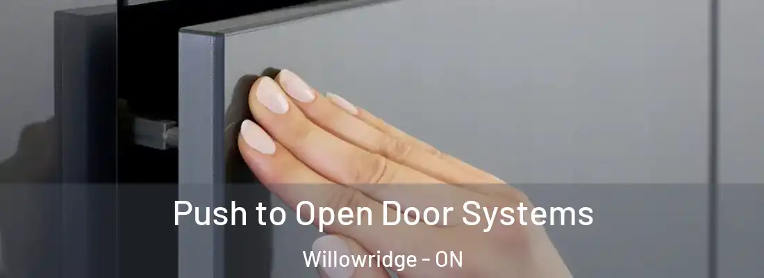  Push to Open Door Systems Willowridge - ON