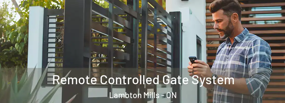  Remote Controlled Gate System Lambton Mills - ON