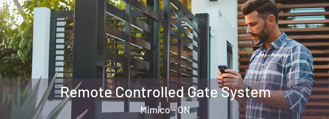  Remote Controlled Gate System Mimico - ON