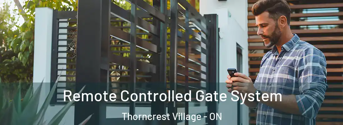  Remote Controlled Gate System Thorncrest Village - ON