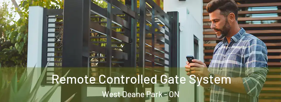  Remote Controlled Gate System West Deane Park - ON