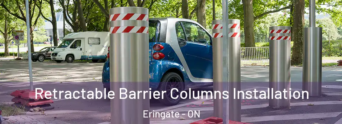  Retractable Barrier Columns Installation Eringate - ON
