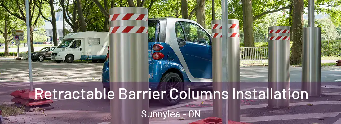  Retractable Barrier Columns Installation Sunnylea - ON