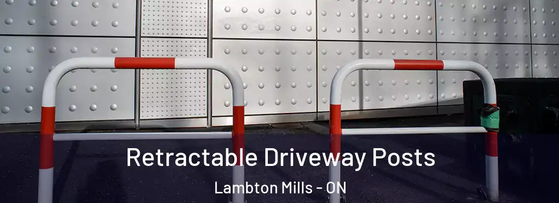  Retractable Driveway Posts Lambton Mills - ON