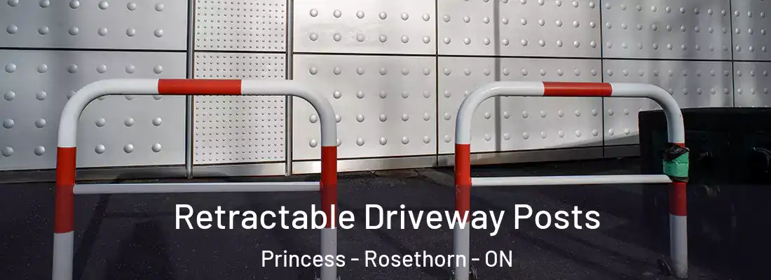 Retractable Driveway Posts Princess - Rosethorn - ON