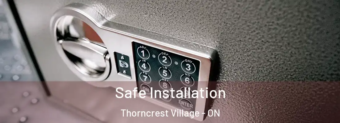  Safe Installation Thorncrest Village - ON
