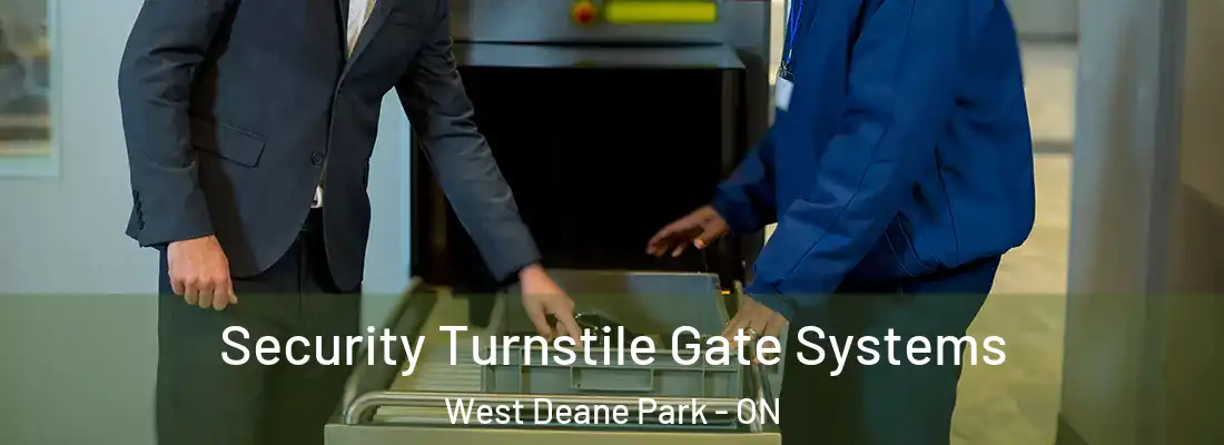  Security Turnstile Gate Systems West Deane Park - ON