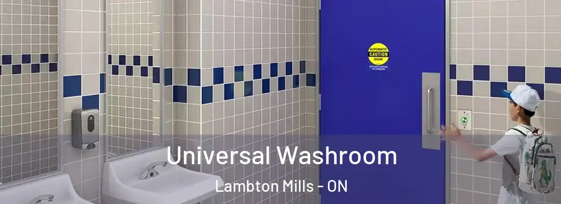  Universal Washroom Lambton Mills - ON