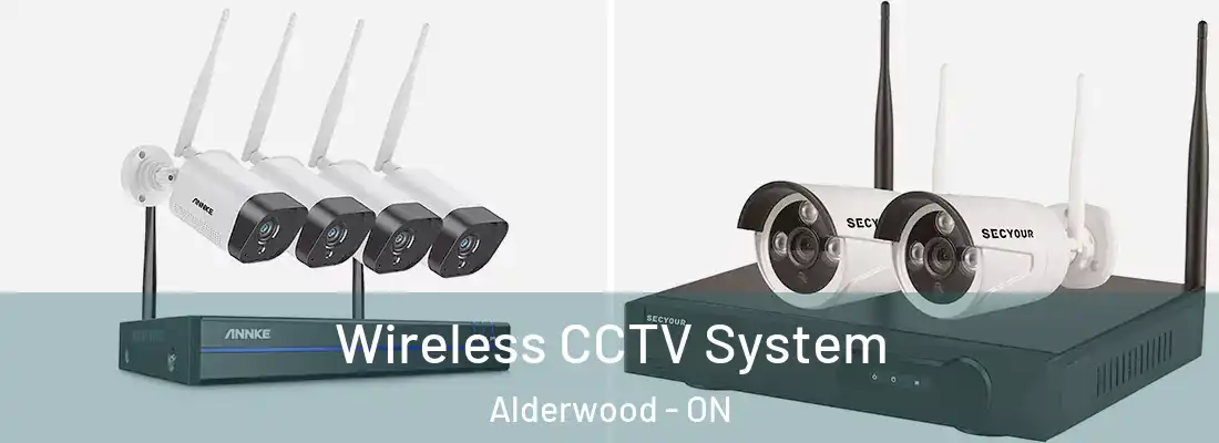  Wireless CCTV System Alderwood - ON